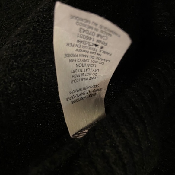 Monteau black ribbed knitwear sleeveless maxi dress - size medium - Picture 7 of 10